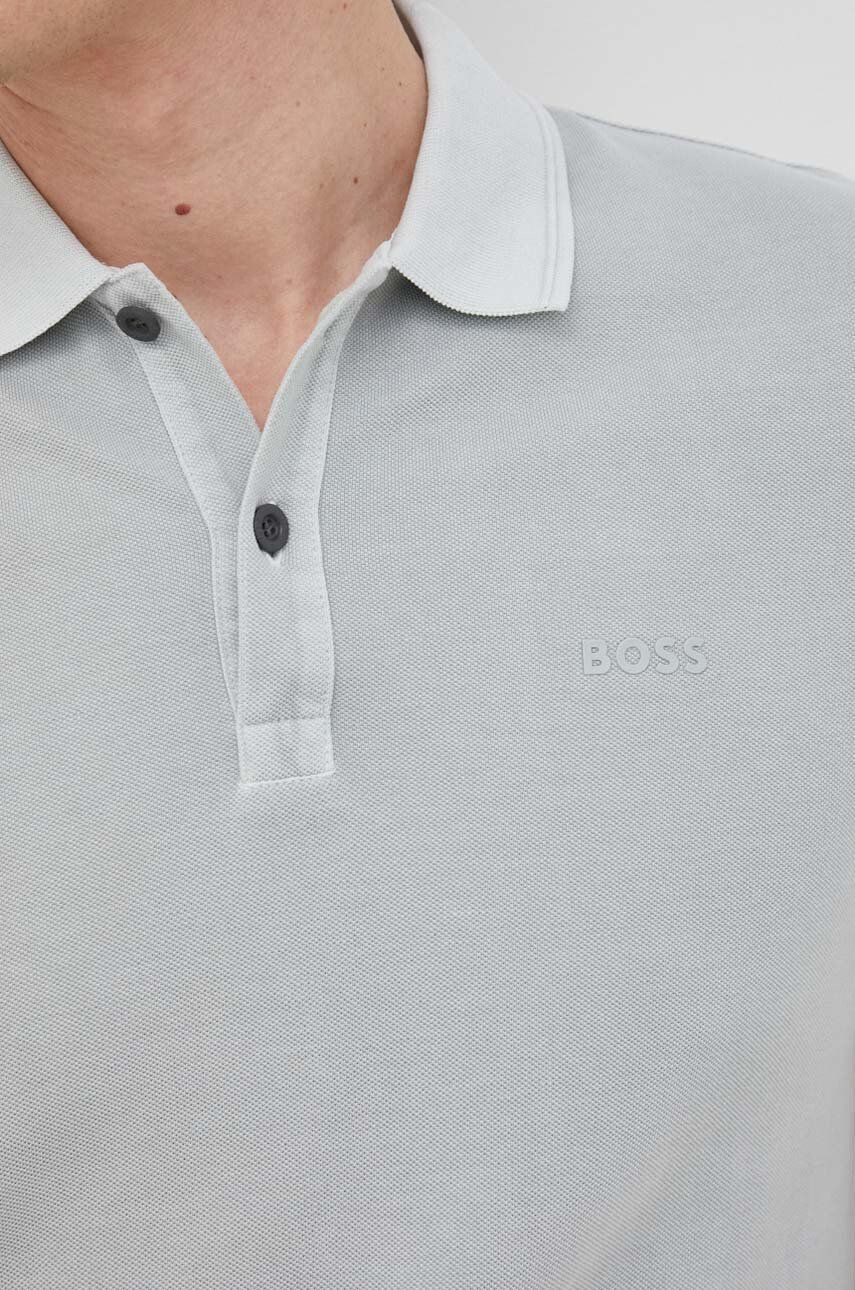 Boss Orange Bombažen polo BOSS BOSS CASUAL - Pepit.si