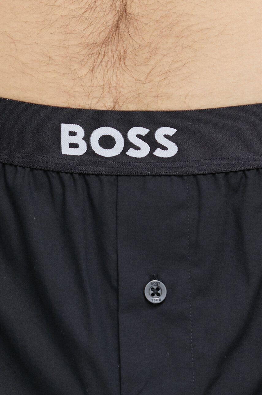 Boss Bombažne boksarice 2-pack bela barva - Pepit.si