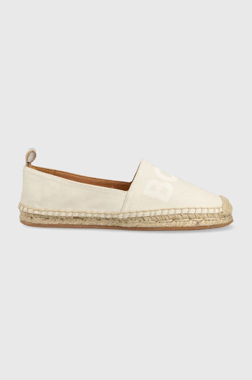 Boss Espadrile Madeira Slon bela barva - Pepit.si