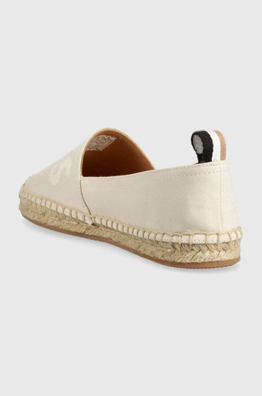 Boss Espadrile Madeira Slon bela barva - Pepit.si