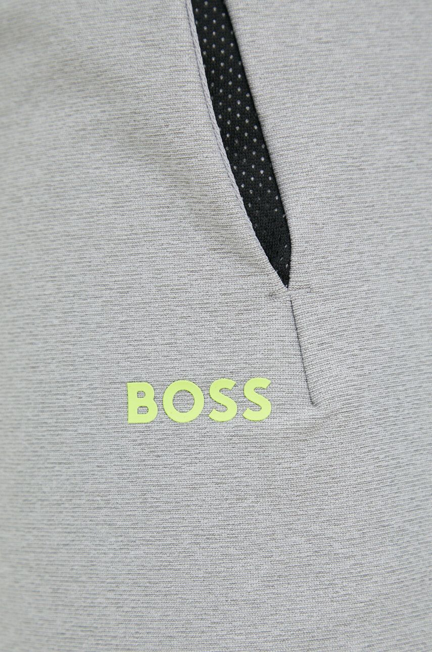 Boss Kratke hlače ATHLEISURE moške siva barva - Pepit.si