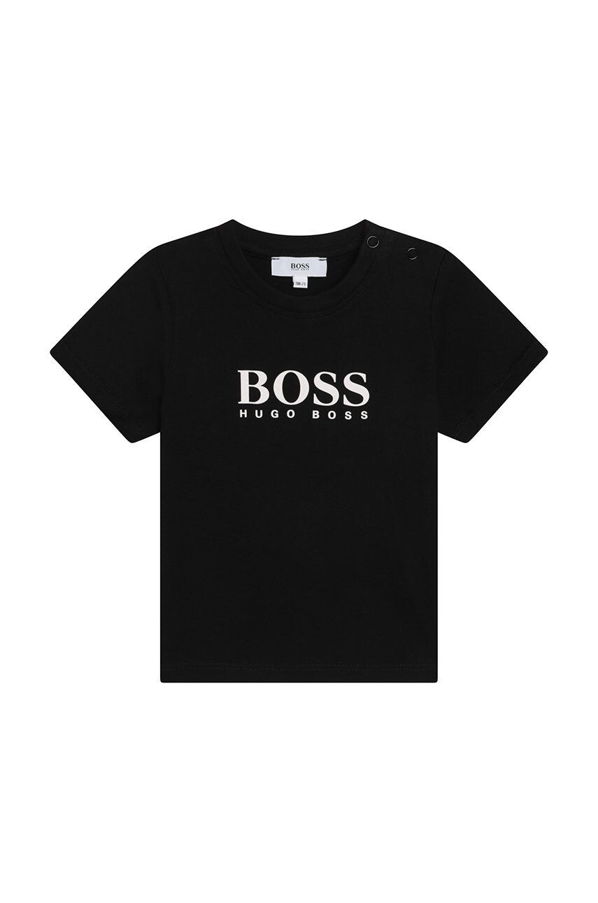 Boss Otroški bombažen t-shirt - Pepit.si