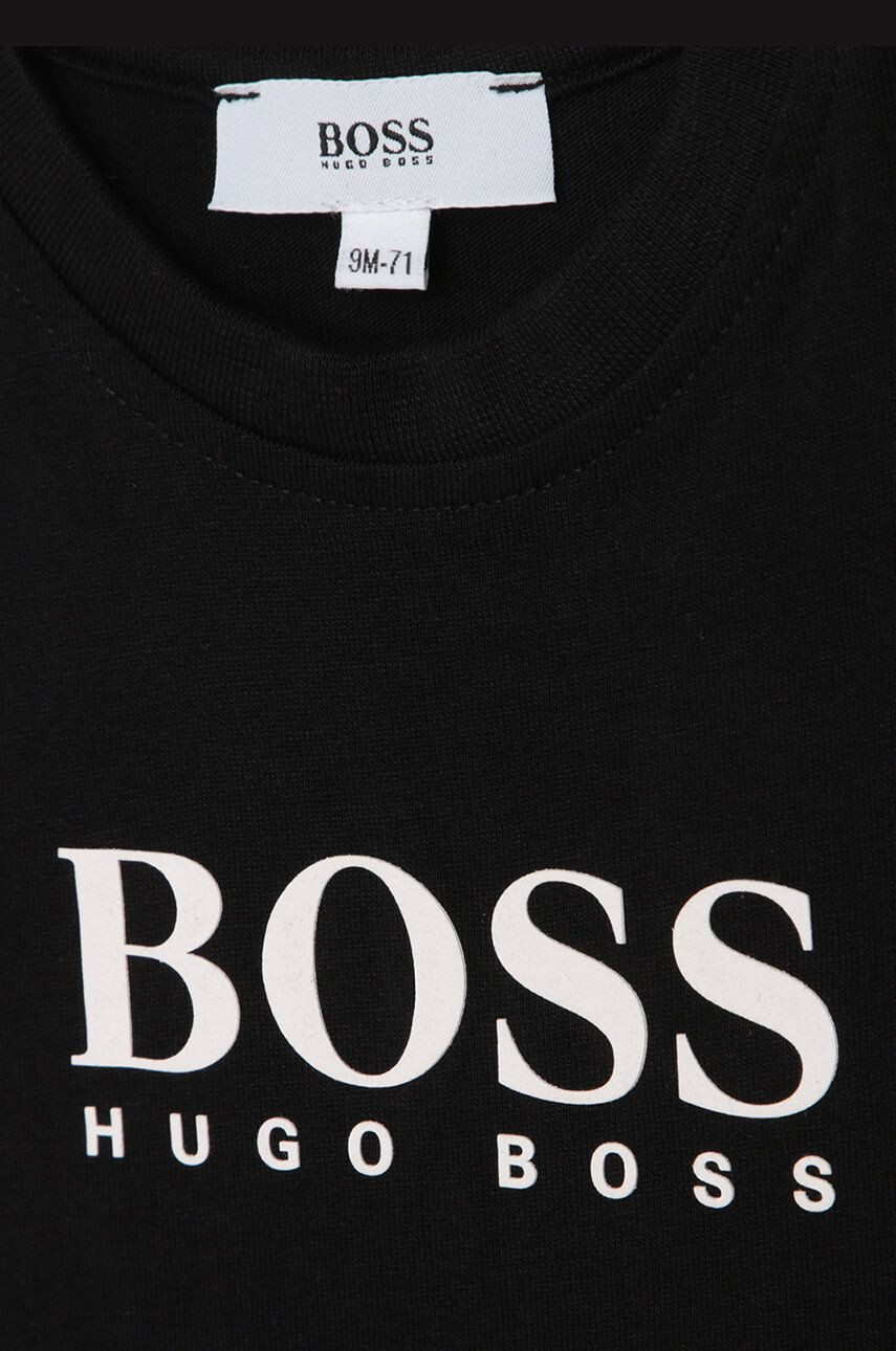 Boss Otroški bombažen t-shirt - Pepit.si