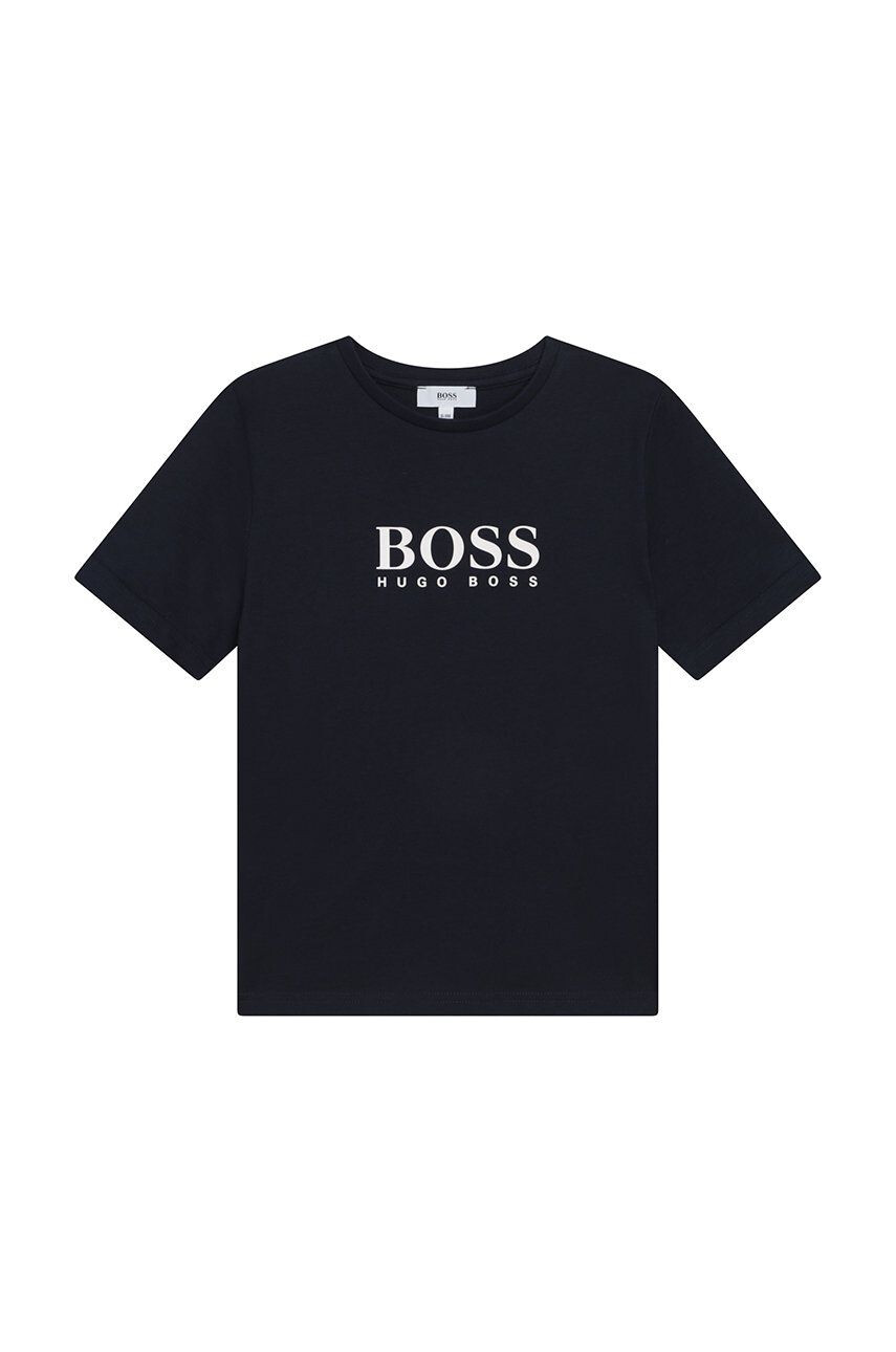 Boss Otroški bombažen t-shirt - Pepit.si