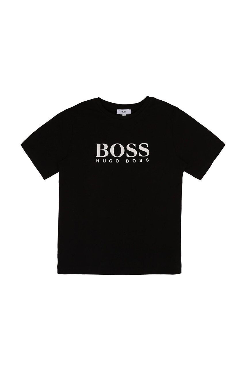 Boss Otroški bombažen t-shirt - Pepit.si