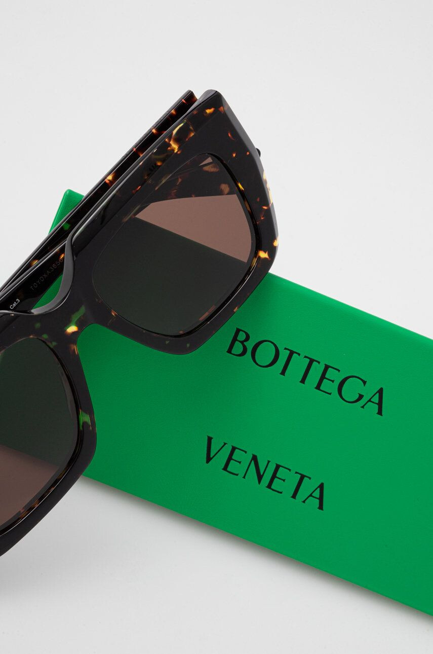 Bottega Veneta Sončna očala ženski rjava barva - Pepit.si