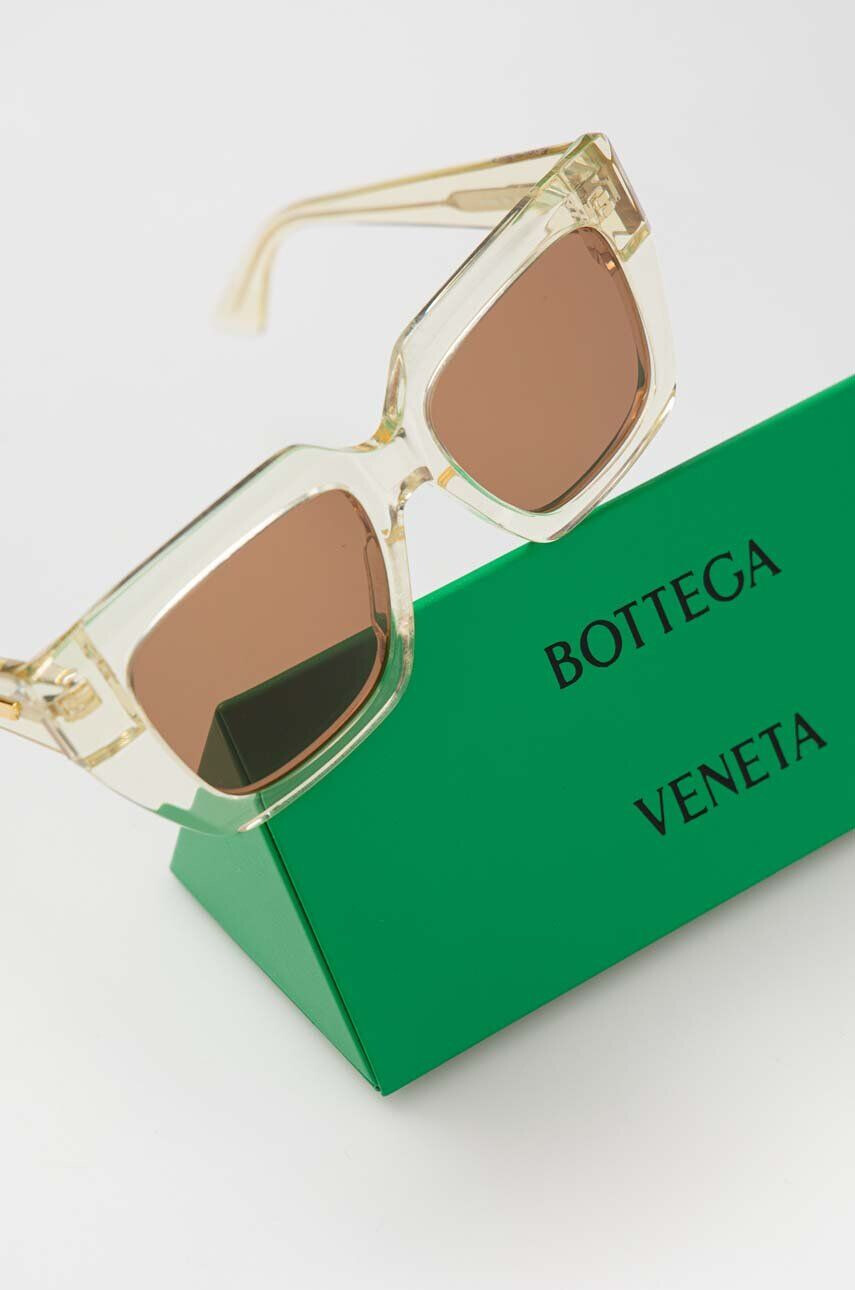 Bottega Veneta Sončna očala ženski črna barva - Pepit.si