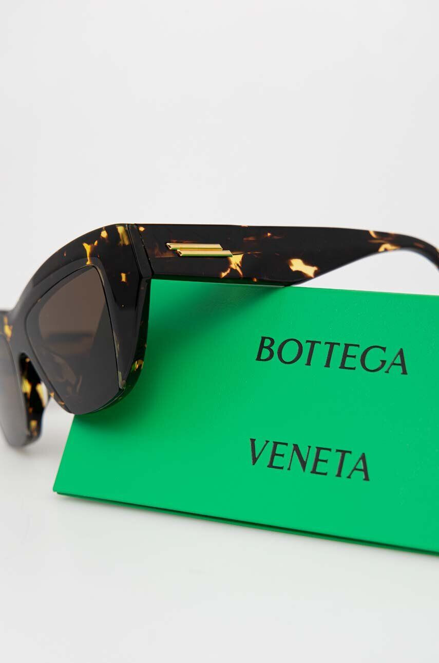 Bottega Veneta Sončna očala ženski rjava barva - Pepit.si