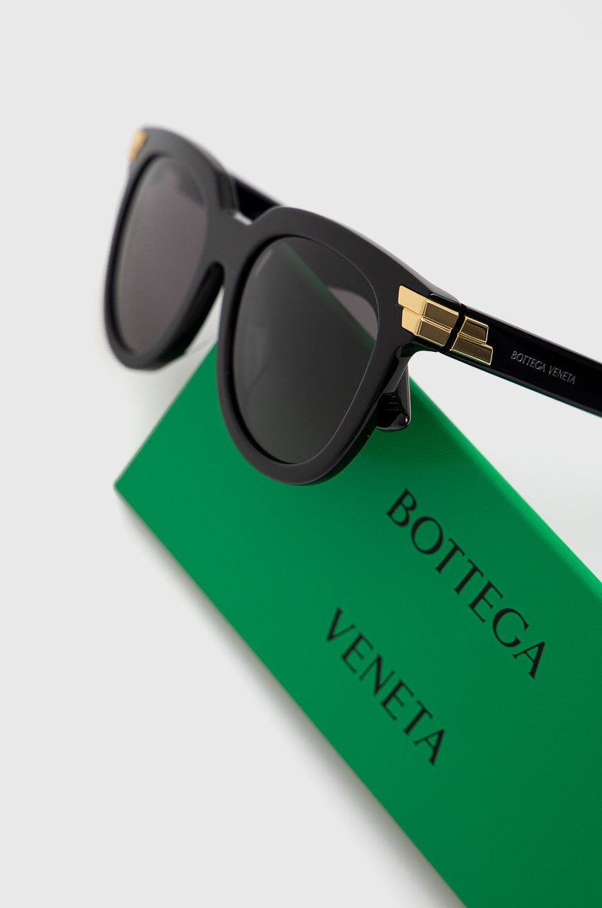 Bottega Veneta Sončna očala ženski črna barva - Pepit.si