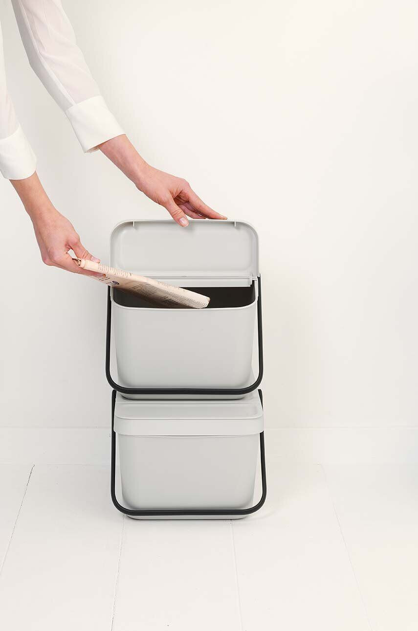 Brabantia Koš za smeti Sort & Go Stackable 20 l - Pepit.si