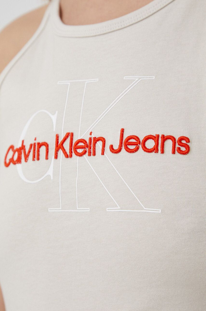 Calvin Klein Jeans Bombažen top - Pepit.si