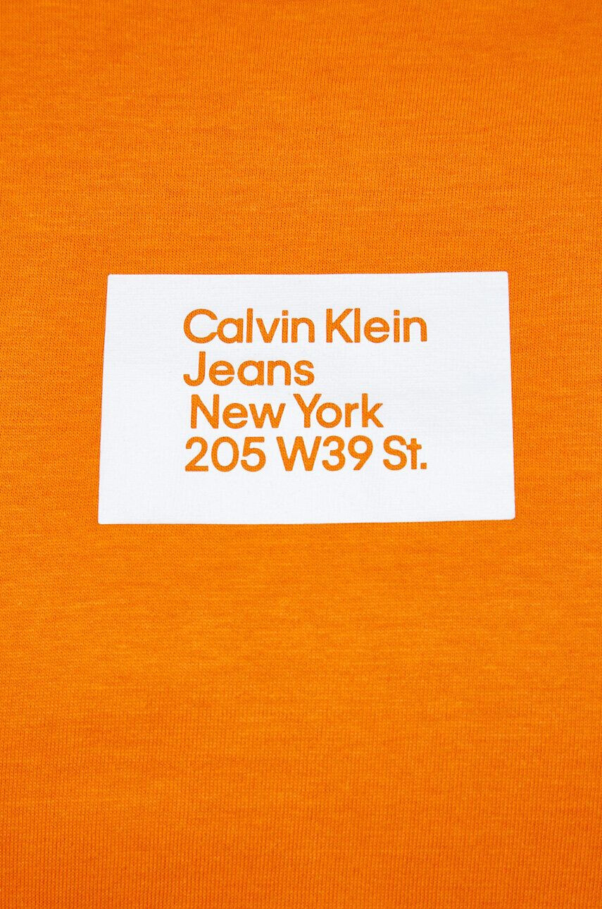 Calvin Klein Jeans Bombažna kratka majica - Pepit.si