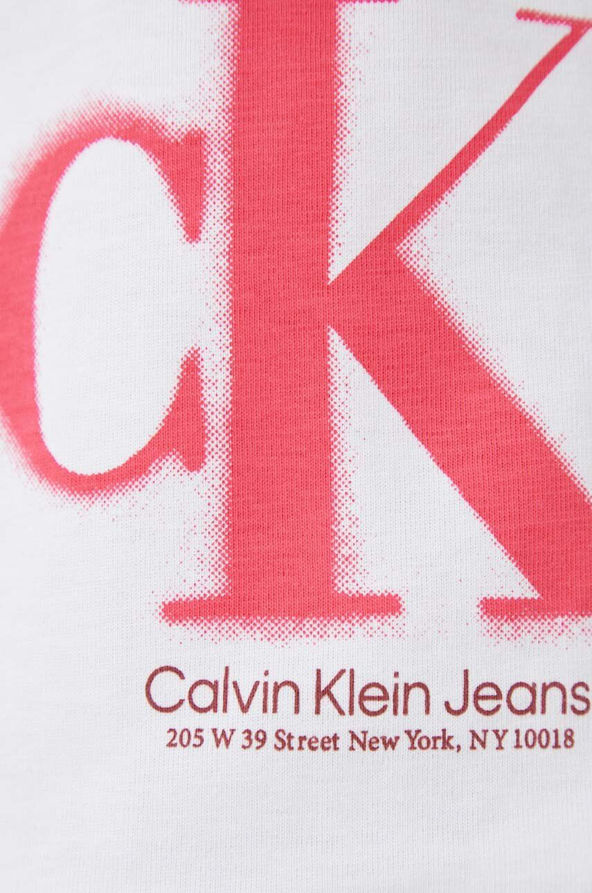 Calvin Klein Jeans Bombažna kratka majica - Pepit.si