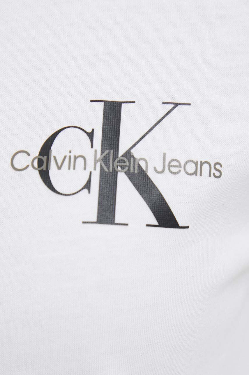 Calvin Klein Jeans Bombažna kratka majica 2-pack zelena barva - Pepit.si