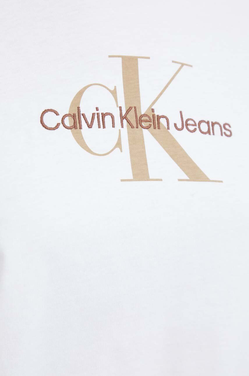 Calvin Klein Jeans Bombažna kratka majica - Pepit.si