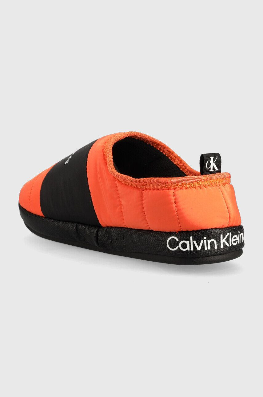 Calvin Klein Jeans Copati Home Slipper oranžna barva - Pepit.si