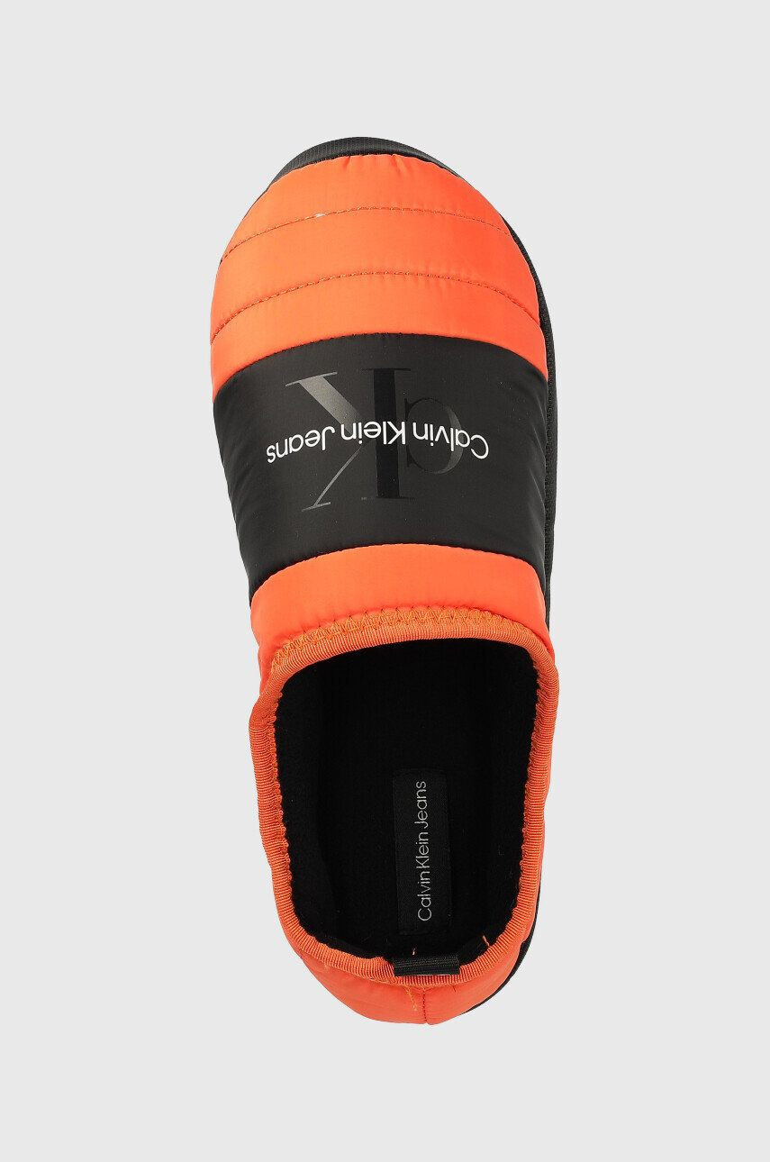 Calvin Klein Jeans Copati Home Slipper oranžna barva - Pepit.si