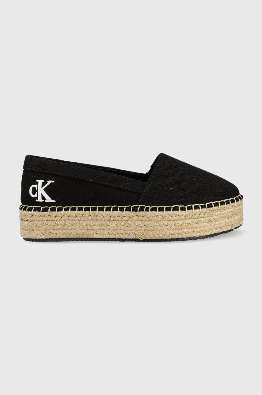 Calvin Klein Jeans Espadrile Flatform Espadrille - Pepit.si