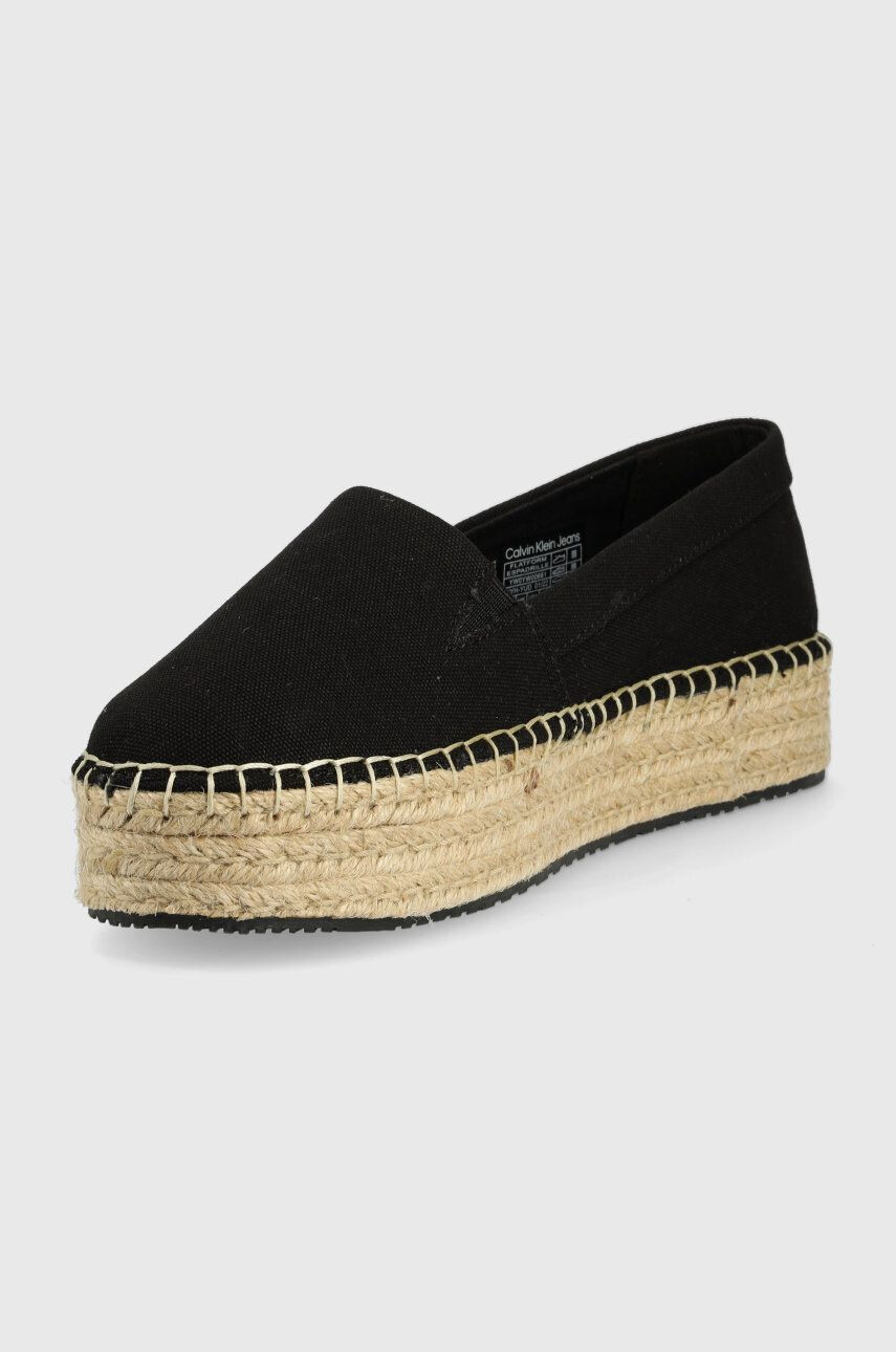 Calvin Klein Jeans Espadrile Flatform Espadrille - Pepit.si