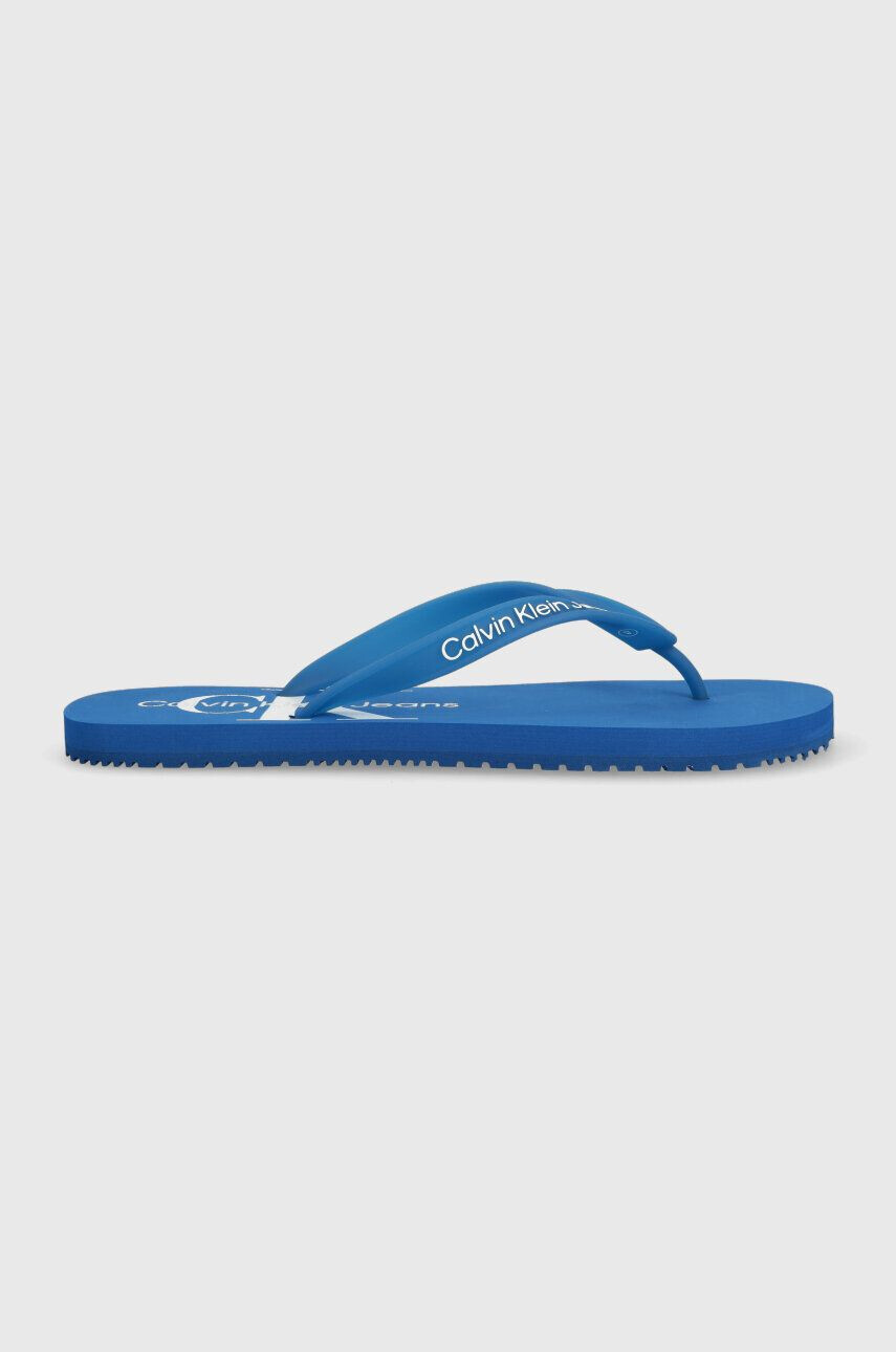 Calvin Klein Jeans Japonke BEACH SANDAL MONOGRAM TPU moške - Pepit.si