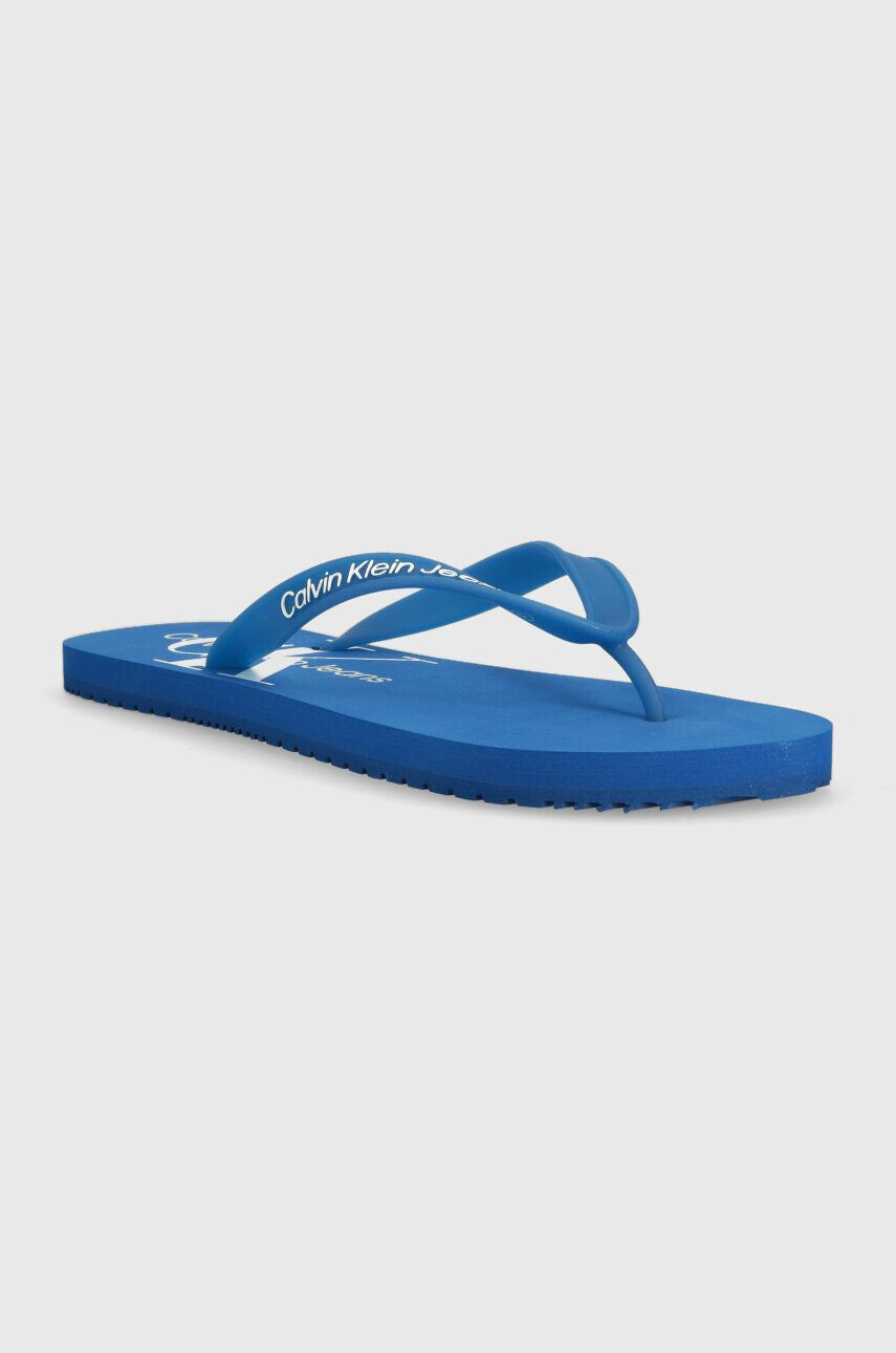 Calvin Klein Jeans Japonke BEACH SANDAL MONOGRAM TPU moške - Pepit.si