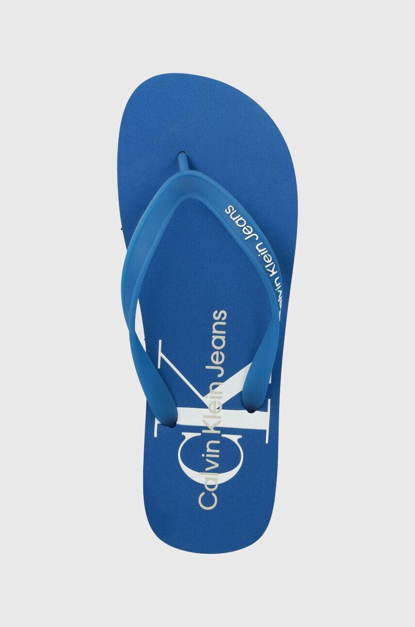 Calvin Klein Jeans Japonke BEACH SANDAL MONOGRAM TPU moške - Pepit.si