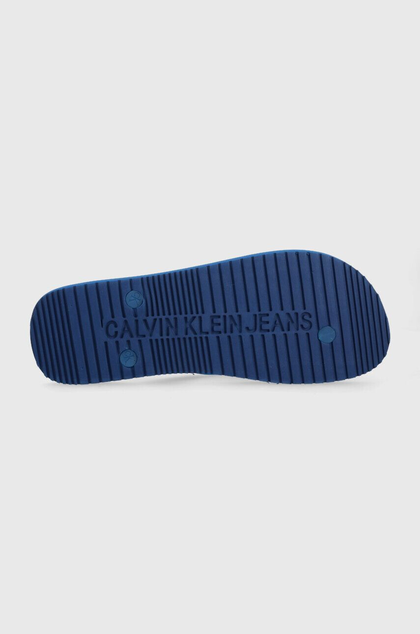 Calvin Klein Jeans Japonke BEACH SANDAL MONOGRAM TPU moške - Pepit.si