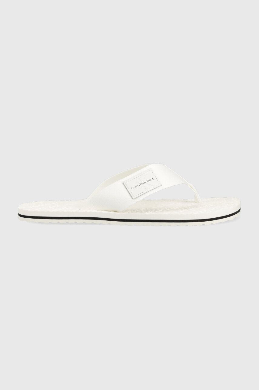 Calvin Klein Jeans Japonke BEACH SANDAL WOVEN PATCH - Pepit.si