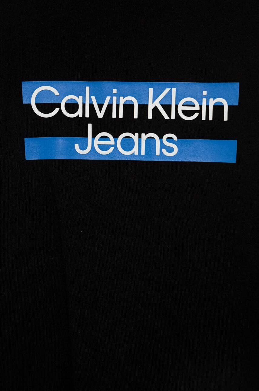 Calvin Klein Jeans Otroška bombažna kratka majica - Pepit.si