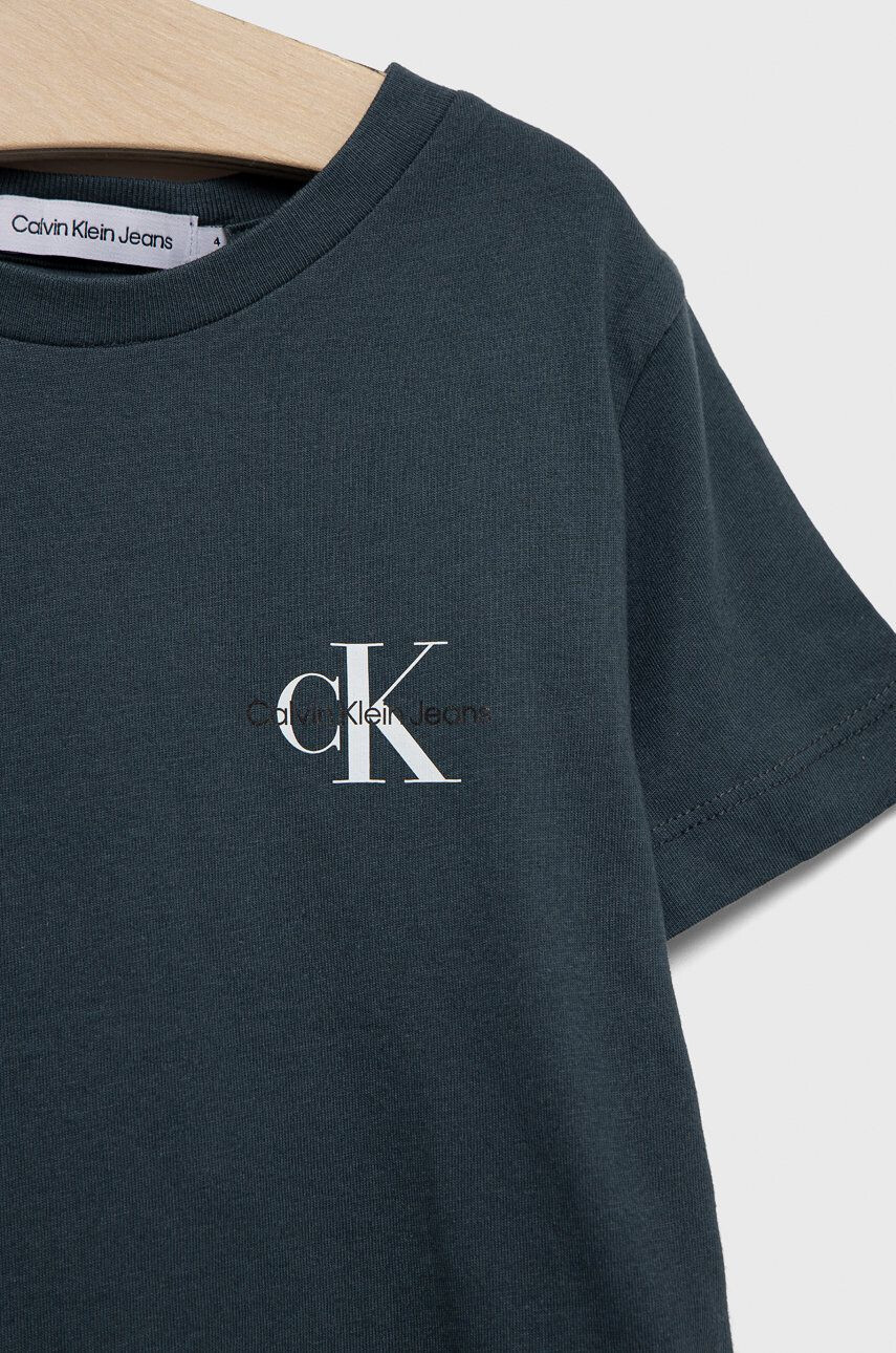 Calvin Klein Jeans Otroški bombažen t-shirt - Pepit.si