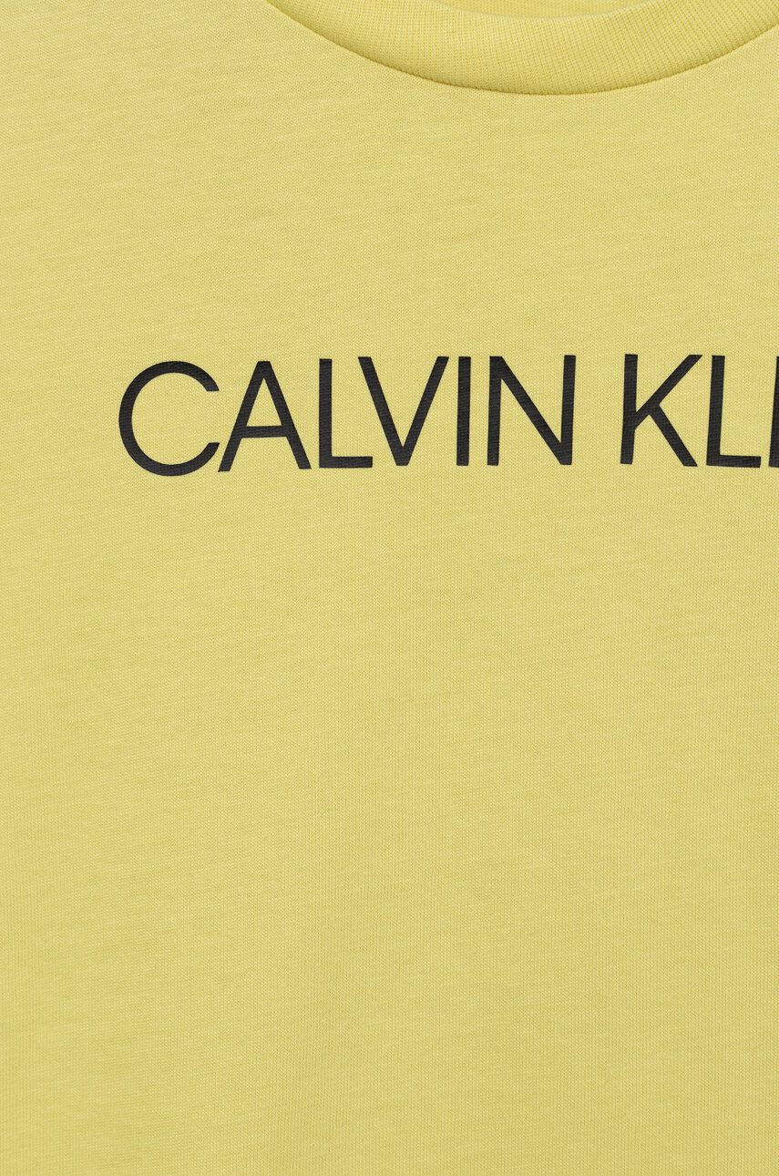 Calvin Klein Jeans Otroški bombažen t-shirt - Pepit.si