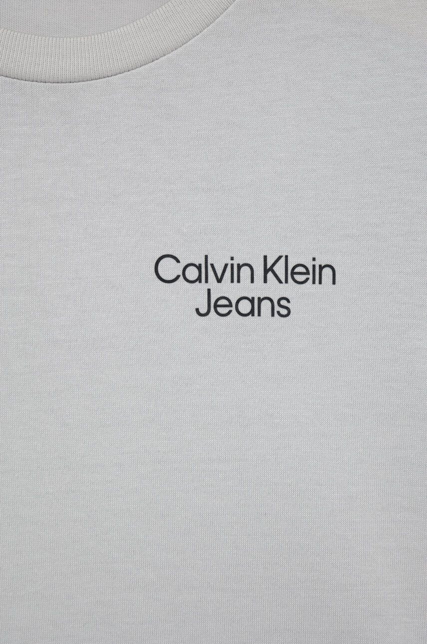 Calvin Klein Jeans Otroški bombažen t-shirt - Pepit.si