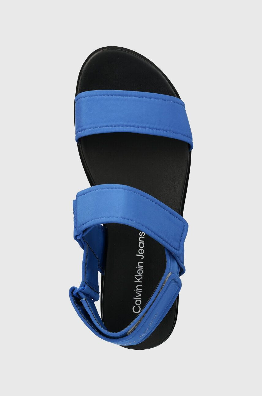 Calvin Klein Jeans Sandali FLATFORM SANDAL SOFTNY ženski YW0YW00965 - Pepit.si