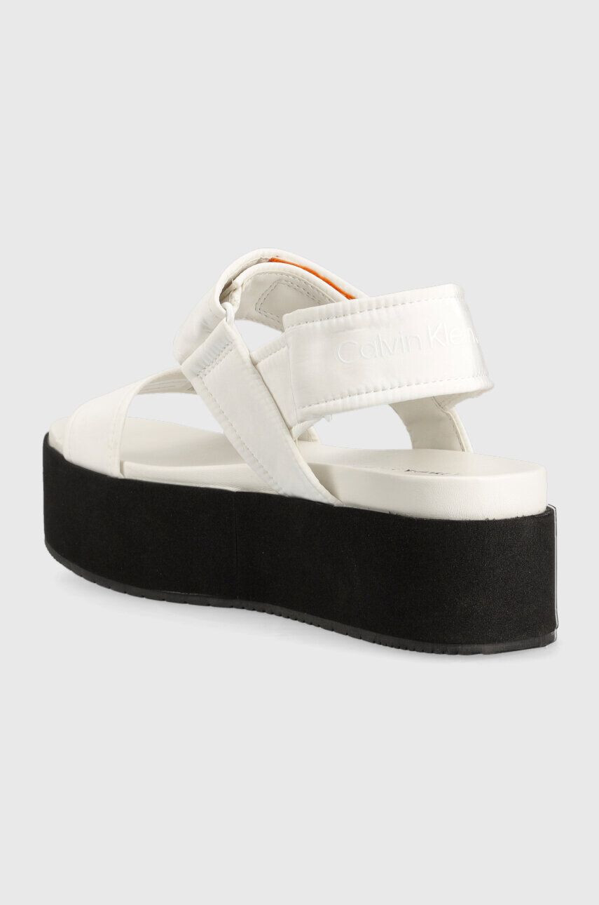 Calvin Klein Jeans Sandali FLATFORM SANDAL SOFTNY - Pepit.si