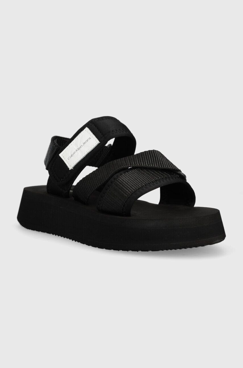 Calvin Klein Jeans Sandali PREFRESATO SANDAL BADGE - Pepit.si