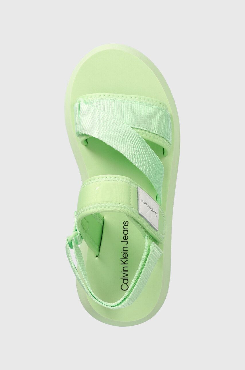 Calvin Klein Jeans Sandali PREFRESATO SANDAL BADGE - Pepit.si