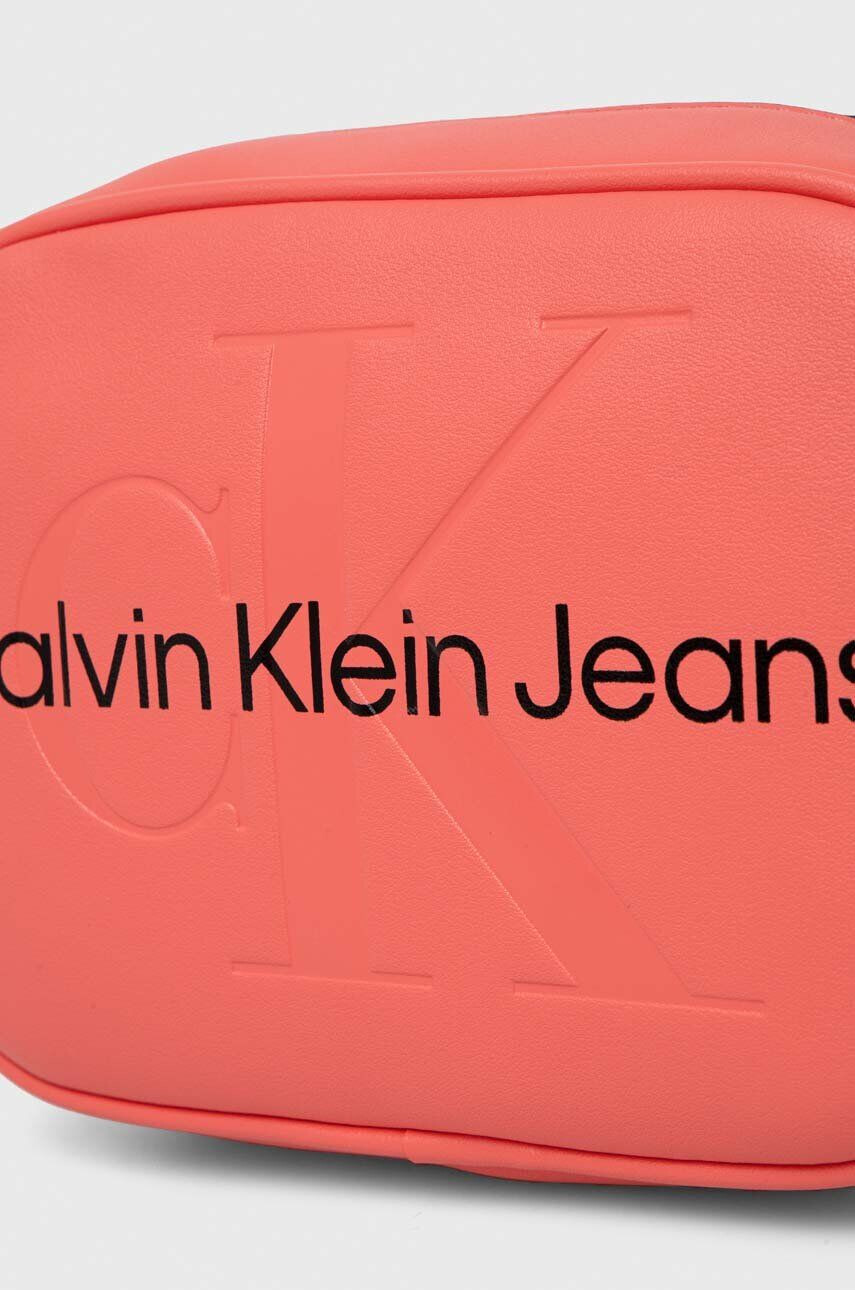 Calvin Klein Jeans Torbica roza barva - Pepit.si