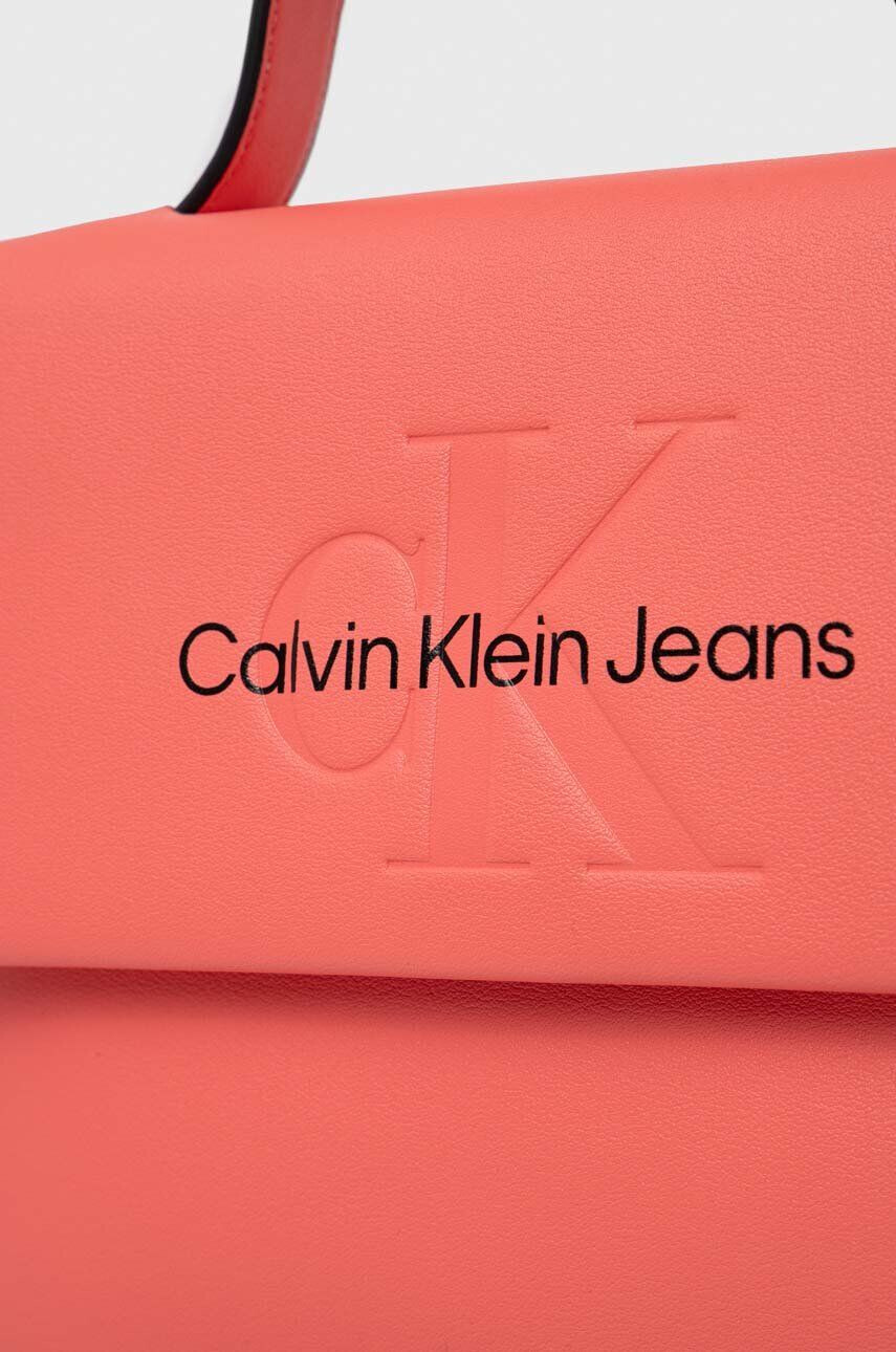 Calvin Klein Jeans Torbica roza barva - Pepit.si