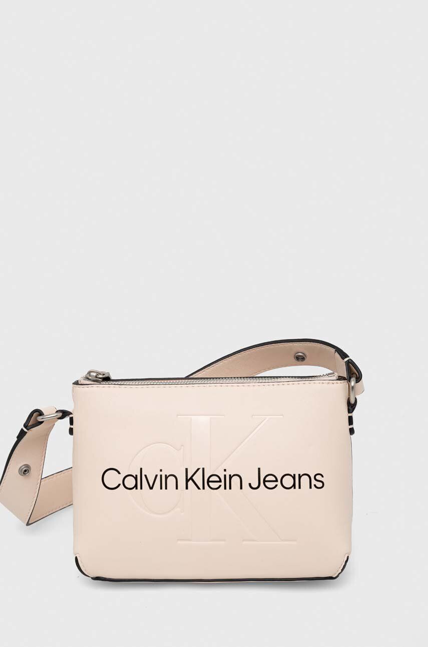 Calvin Klein Jeans Torbica črna barva - Pepit.si