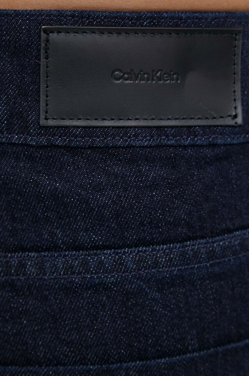 Calvin Klein Kavbojke ženski mornarsko modra barva - Pepit.si