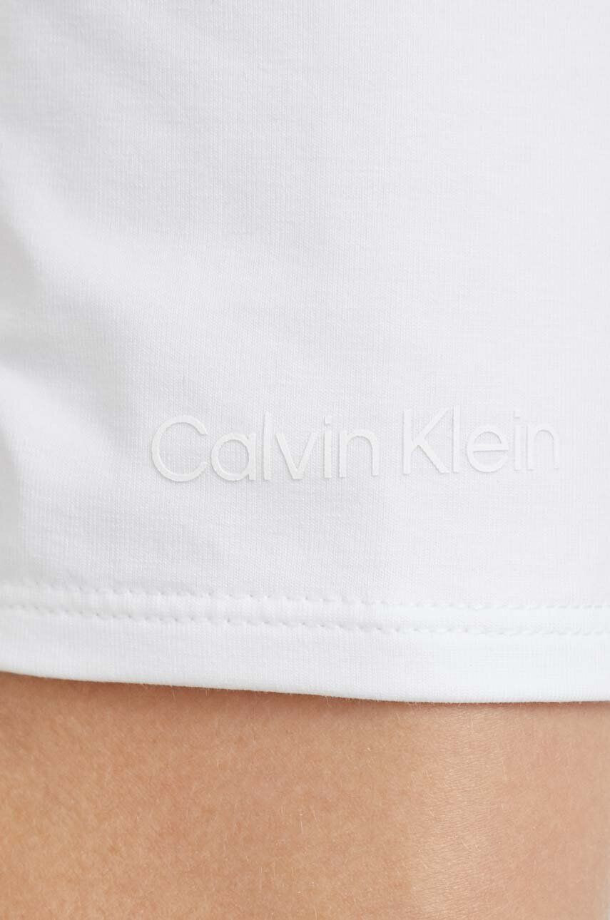 Calvin Klein Kratka majica ženski bela barva - Pepit.si