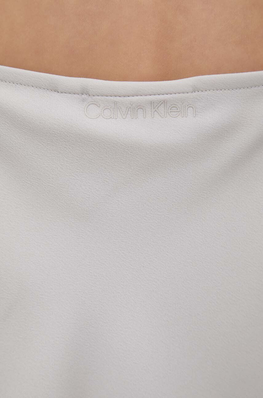 Calvin Klein Majica bež barva - Pepit.si