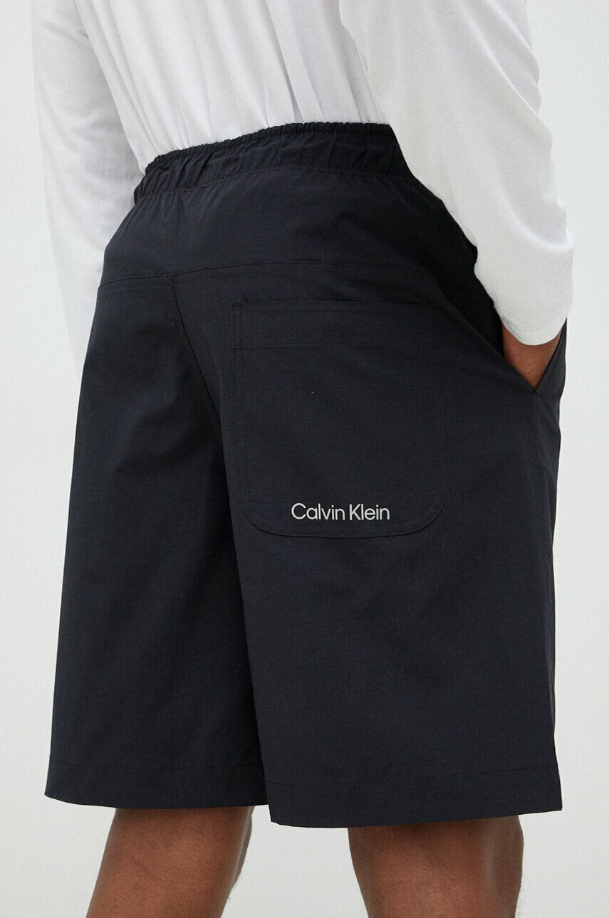 Calvin Klein Performance Kratke hlače za vadbo CK Athletic črna barva - Pepit.si