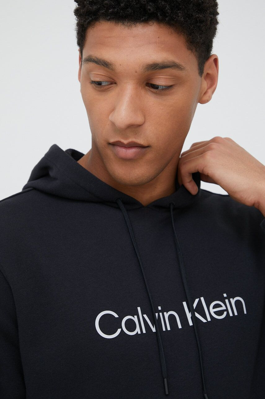 Calvin Klein Performance Mikica od trenirke moška črna barva - Pepit.si