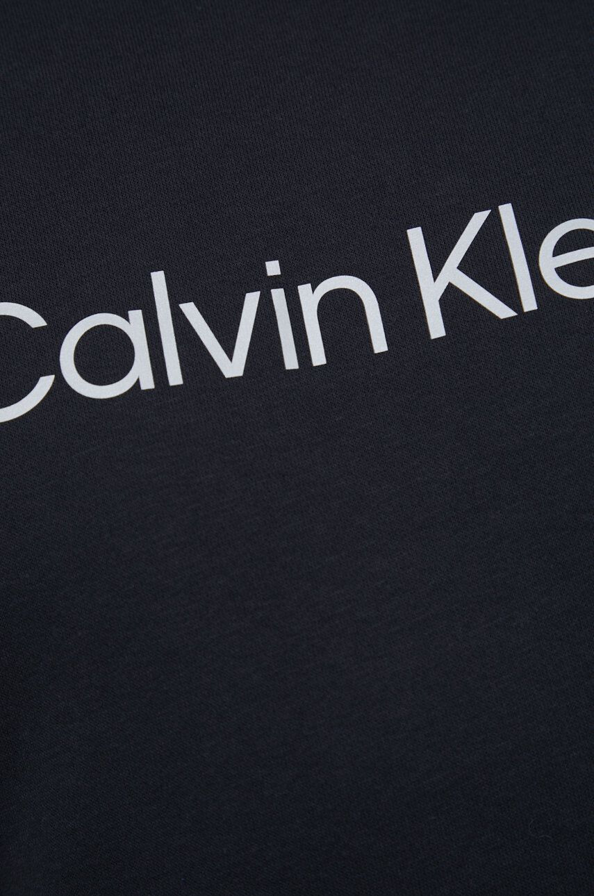 Calvin Klein Performance Mikica od trenirke moška črna barva - Pepit.si