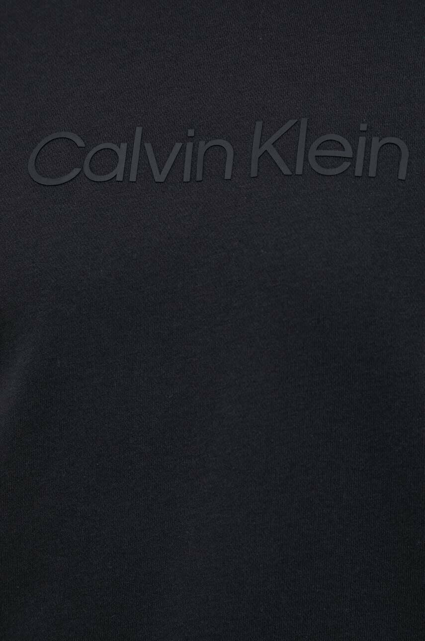 Calvin Klein Performance Pulover za vadbo Essentials črna barva - Pepit.si