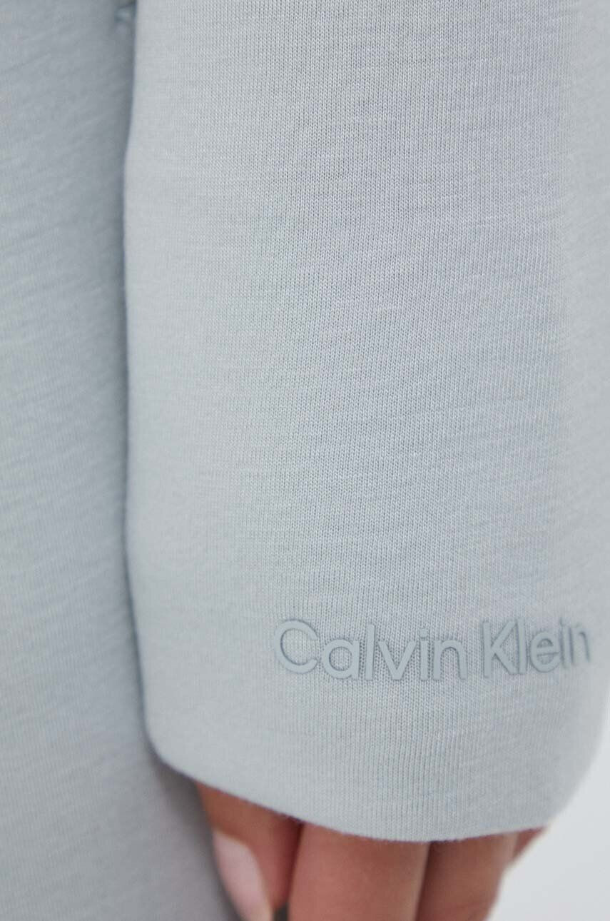 Calvin Klein Pulover ženska turkizna barva - Pepit.si