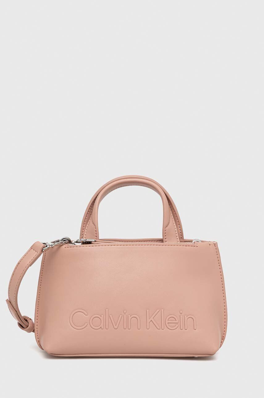 Calvin Klein Torbica črna barva - Pepit.si