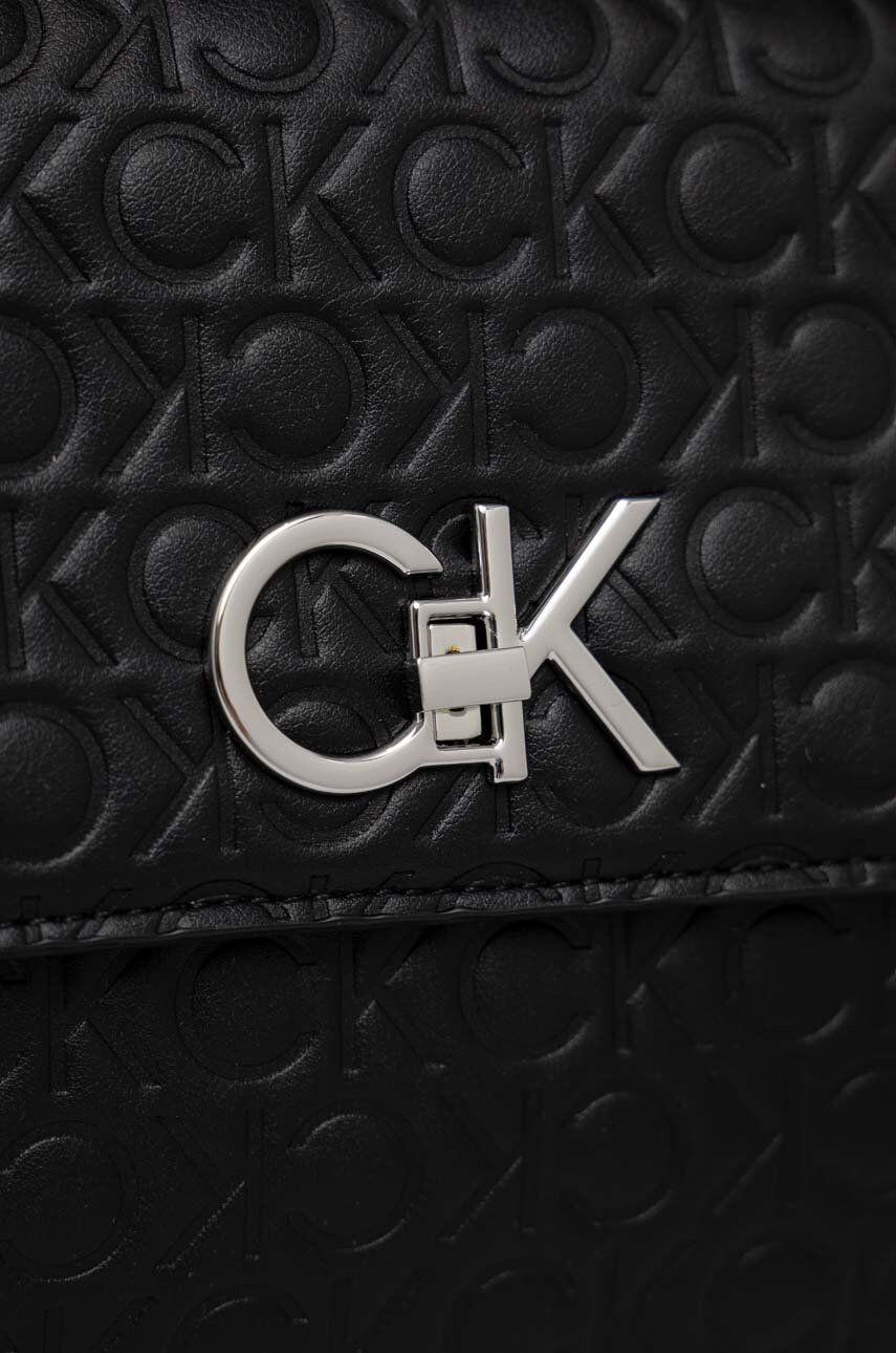 Calvin Klein Torbica črna barva - Pepit.si