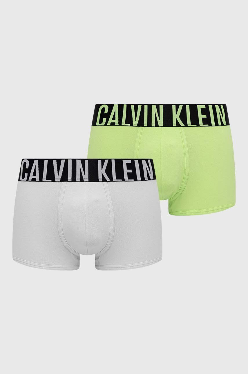 Calvin Klein Underwear 2-pack zelena barva - Pepit.si